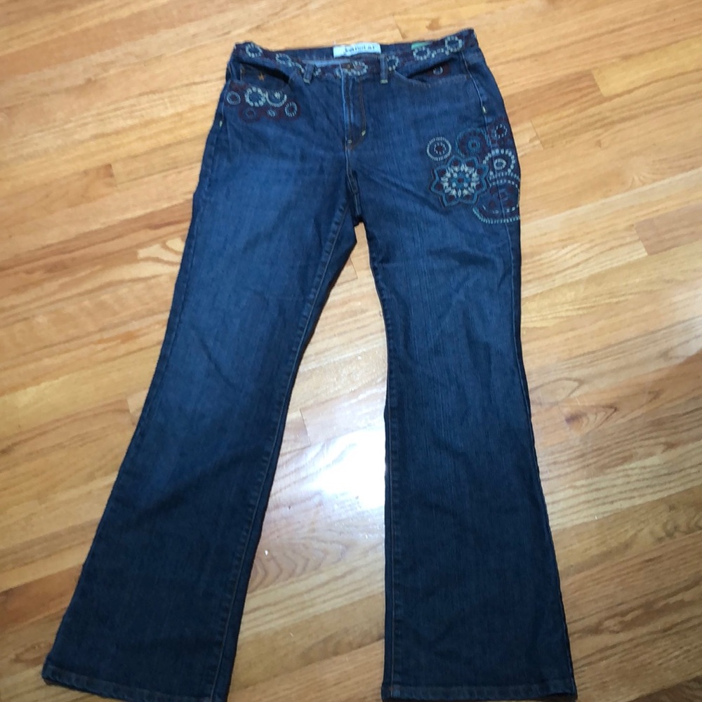 Jeanstar Mercury Embroidered Jeans Size 12